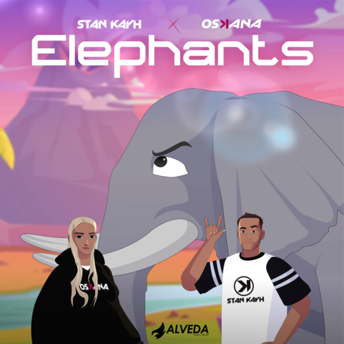 Artwork - Stan Kayh x Oskana - Elephants